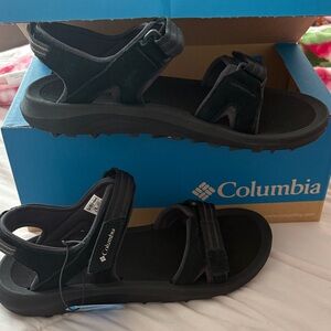 Columbia Black Outdoor Sandals